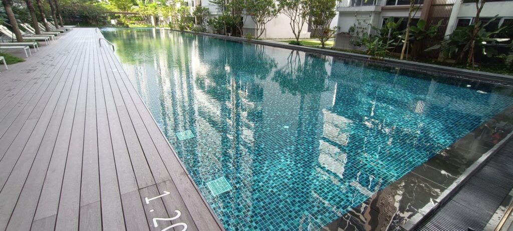 Our current swimming pool maintenance project