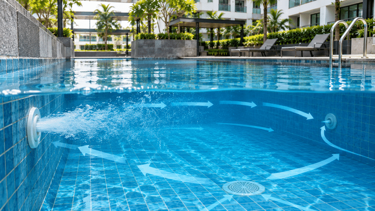 good pool water circulation