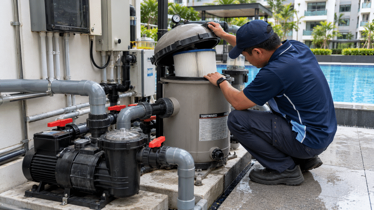 pool filter maintenance in singapore