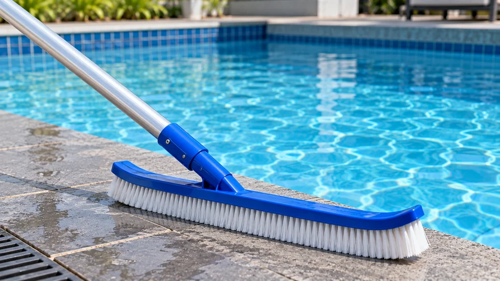 pool brush used for pool cleaning in singapore