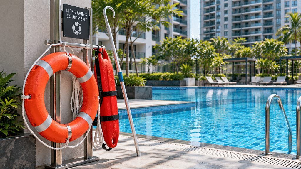 pool rescue ring in singapore