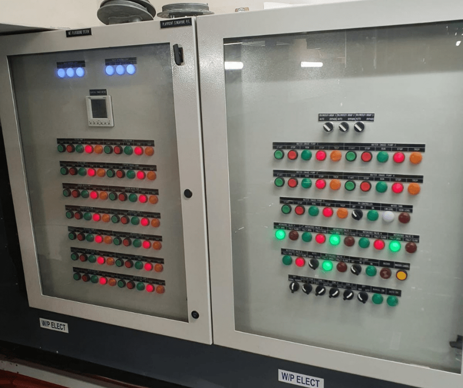 water feature pump system control